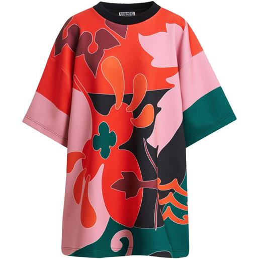 Essentiel Antwerp abito corto klassic - rosso