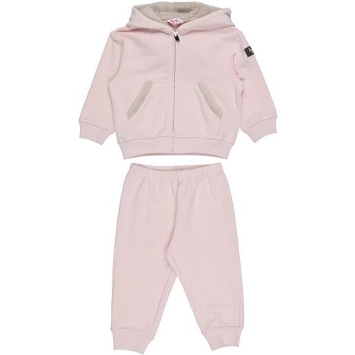 IL GUFO - completo baby - rosa chiaro