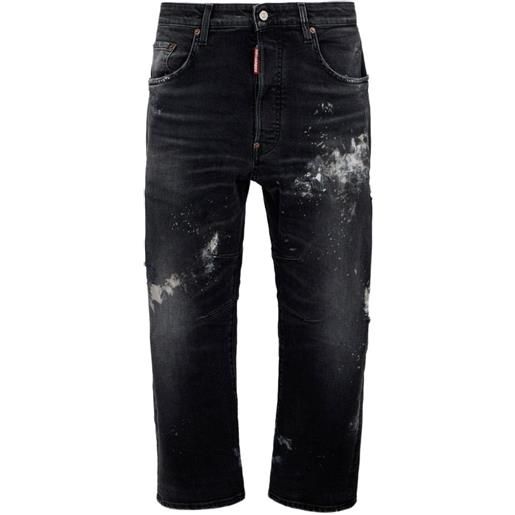 DSQUARED2 jeans moldy peaches kawaii neri - nero