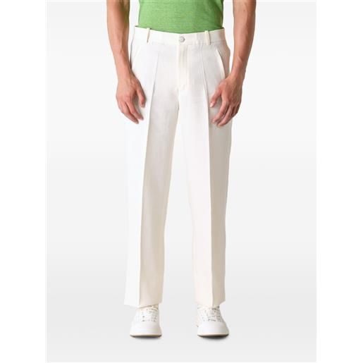 GOD'S TRUE CASHMERE pantaloni moonstone in lino - toni neutri