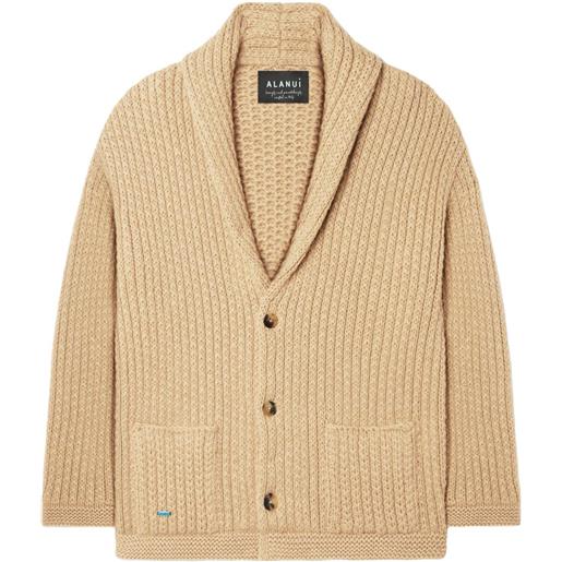 Alanui cardigan finest - toni neutri