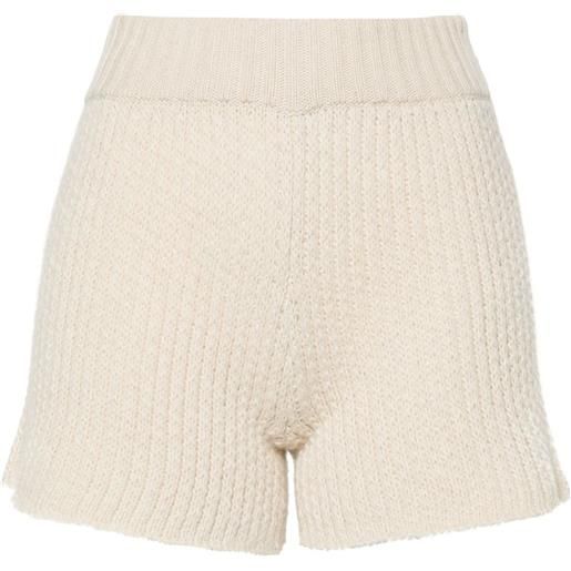 Alanui shorts finest a coste - toni neutri
