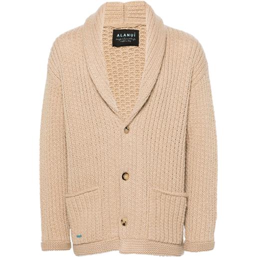 Alanui cardigan finest a coste - toni neutri