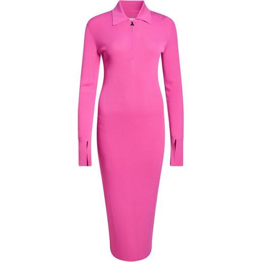 PATRIZIA PEPE - vestito midi - magenta