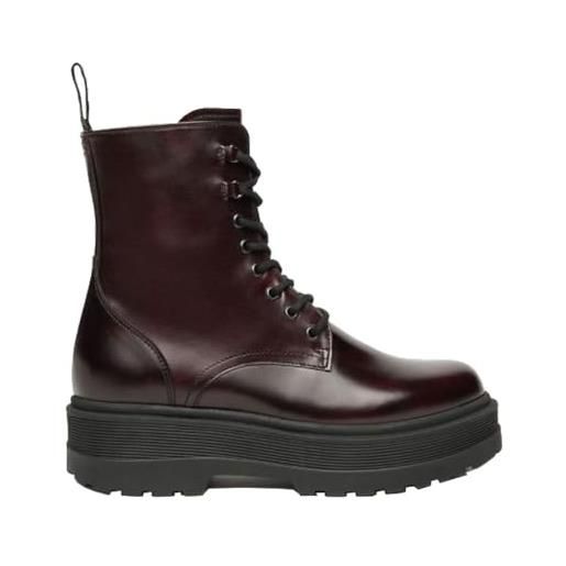 Nero Giardini i514755d anfibi donna in pelle