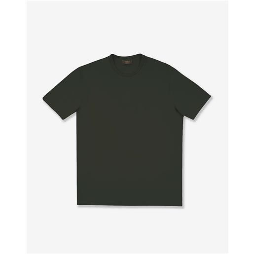 Zanone t-shirt mezza manica Zanone in ice. Cotton 815194 verde
