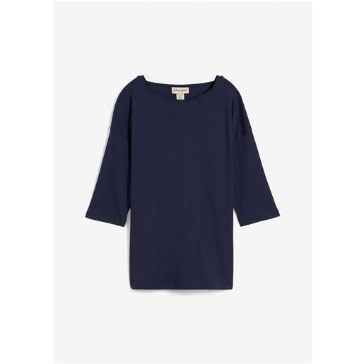 bonprix maglia in cotone pesante-blu