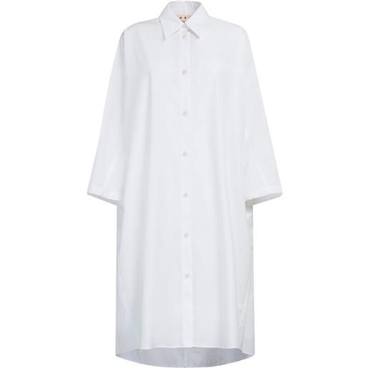 Marni chemisier a maniche lunghe - bianco