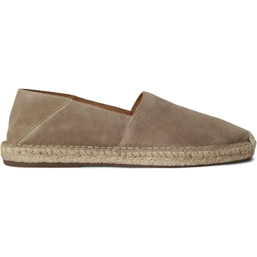 Polo Ralph Lauren espadrilles cevio in pelle scamosciata - toni neutri