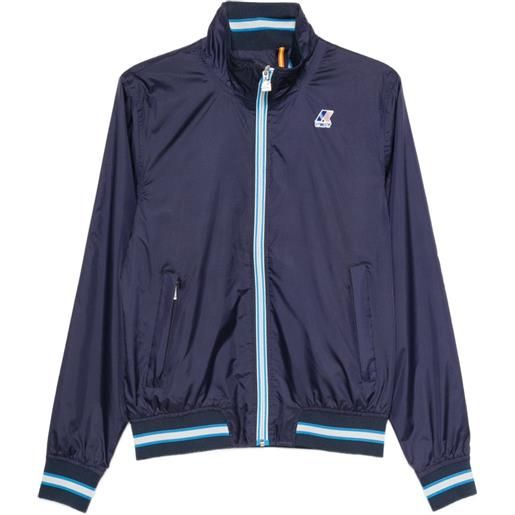 K-Way giacca con applicazione - blu