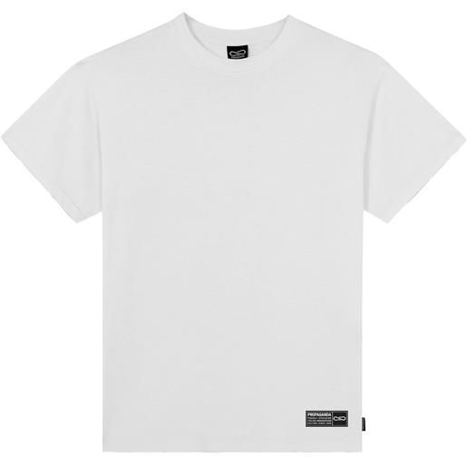 PROPAGANDA uomo propaganda t-shirt label rust