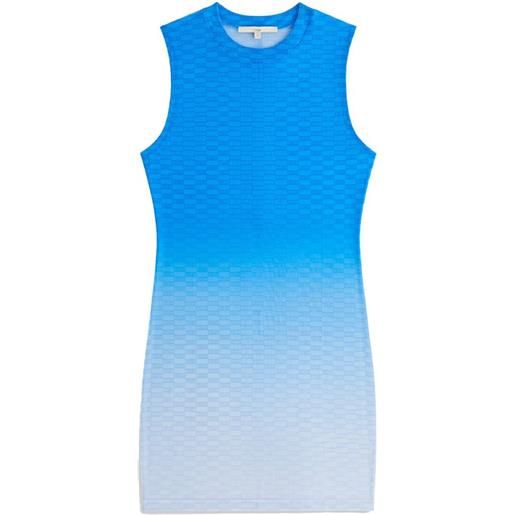 KITH abito corto con monogramma rumi - blu