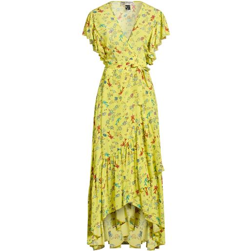 JESSIE WESTERN - vestito a portafoglio - giallo