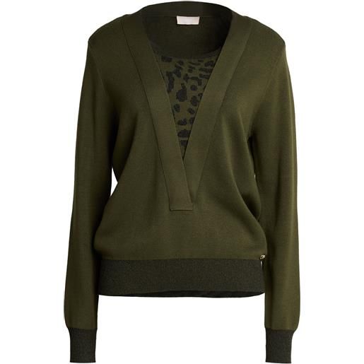 LIU -JO - pullover - verde militare