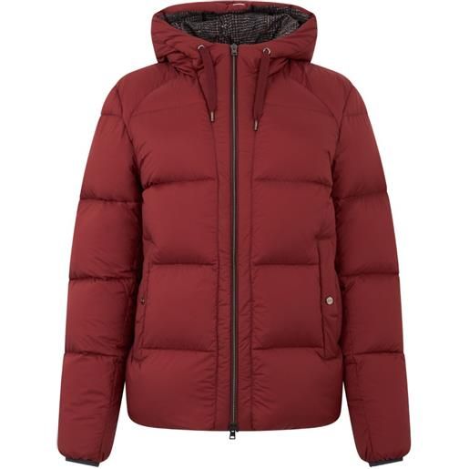 Herno piumino con cappuccio - rosso