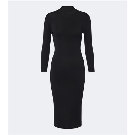 Gucci abito midi horsebit in lana