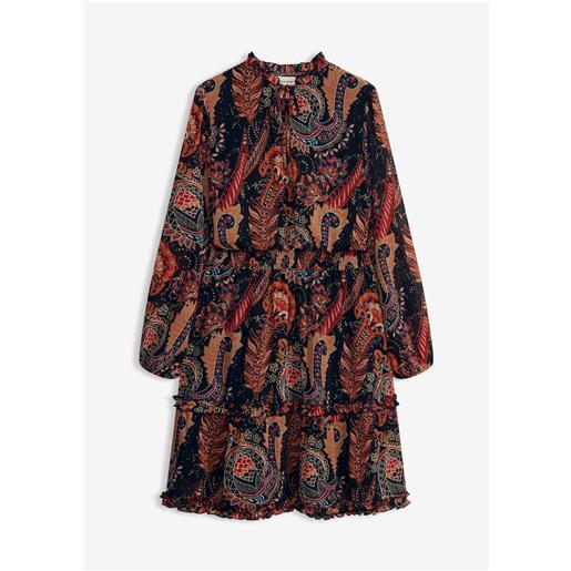 bonprix abito di chiffon-nero