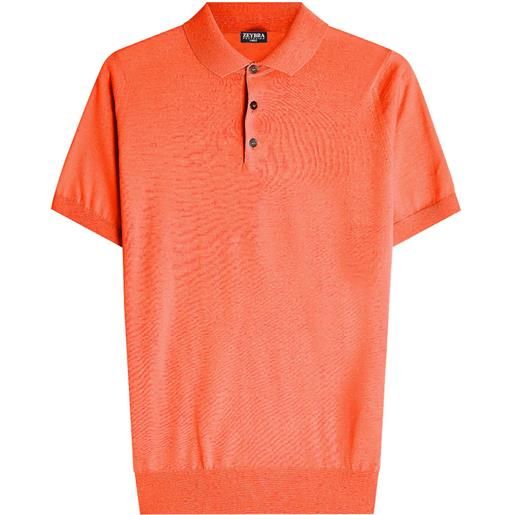 Zeybra - polo uomo cotone crepe mango