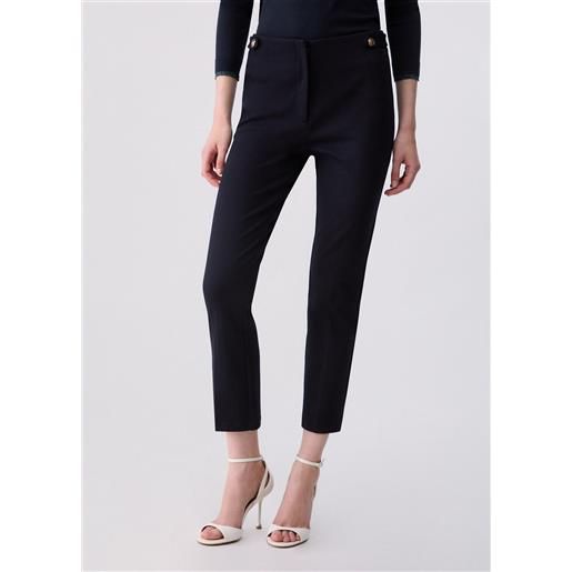 Liu jo pantaloni a sigaretta, blu scuro