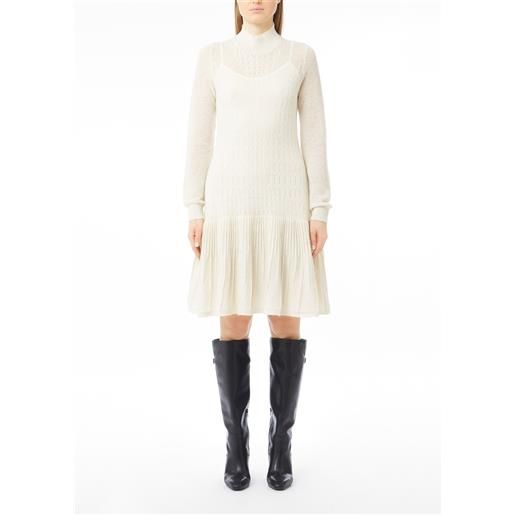 Liu jo abito in lana e alpaca, bianco