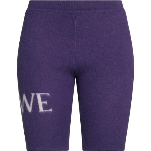 LOEWE - shorts & bermuda - viola
