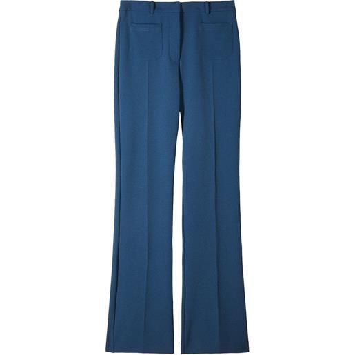 Patrizia Pepe pantaloni con tasche applicate - blu