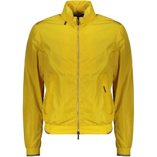 Moorer giacca nunzio con zip - giallo