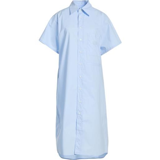 MM6 MAISON MARGIELA - vestito chemisier - celeste