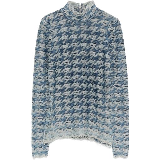 Diesel maglione a collo alto - blu