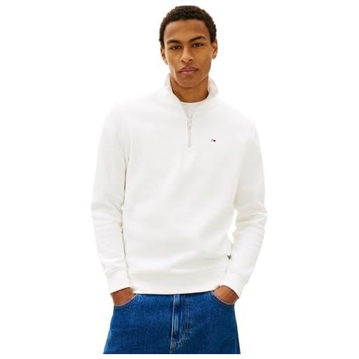 Tommy Jeans felpa con mezza zip uomo