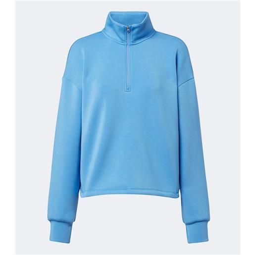 Varley felpa sian in jersey cropped