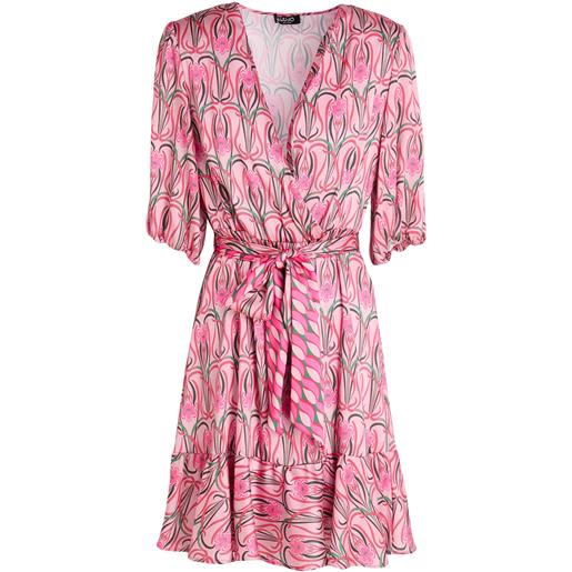 LIU -JO - vestito corto - rosa