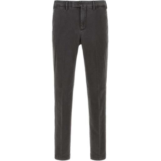 PT Torino pantaloni con passanti - grigio