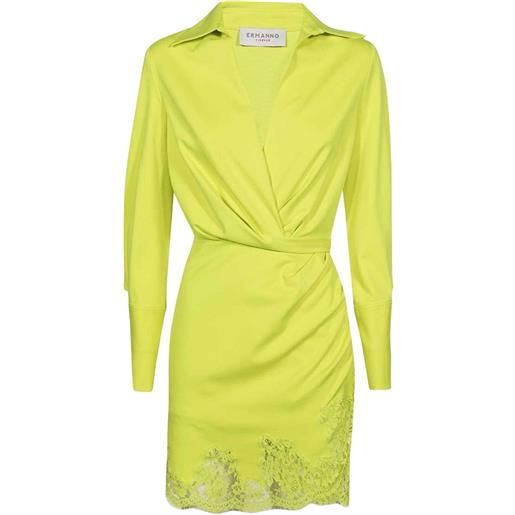 Ermanno Scervino chemisier corto - verde