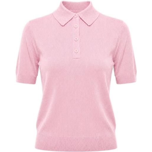 Toccin polo rue a maniche corte - rosa
