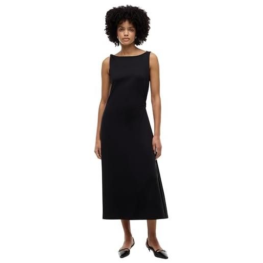 Tommy Hilfiger interlock knot detail dress ww0ww50041 abito aderente donna (pacco da 1)