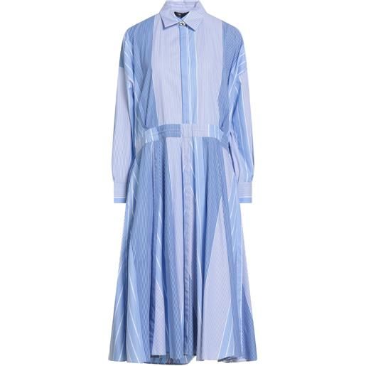 MAJE - vestito chemisier - azzurro