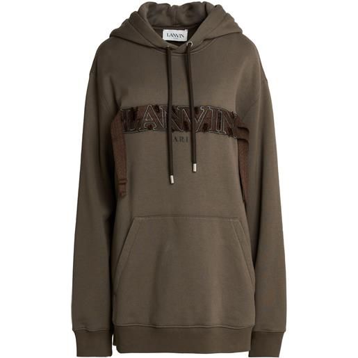 LANVIN - felpa - tortora