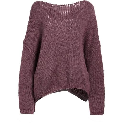ROBERTO COLLINA - pullover - prugna