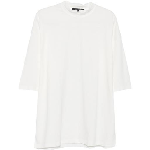 Sofie D'hoore t-shirt oversize a collo alto - bianco