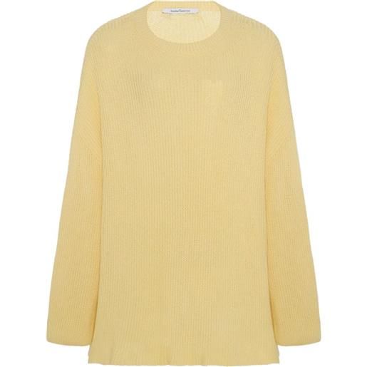 Another Tomorrow maglione girocollo - giallo