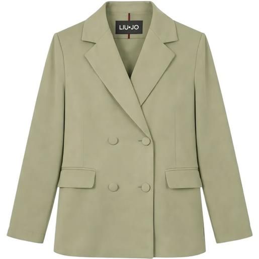 LIU JO blazer doppiopetto - verde