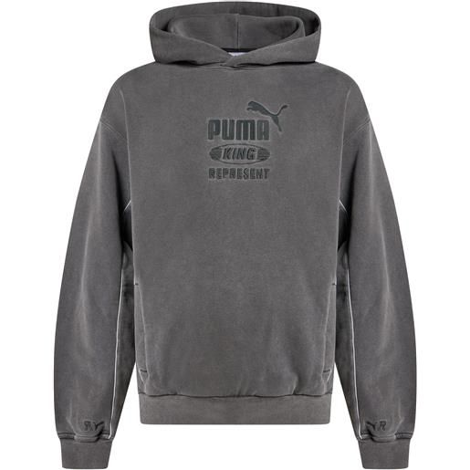 PUMA - felpa - grigio