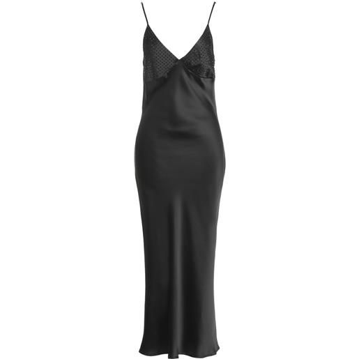LIU -JO - slip dress - nero