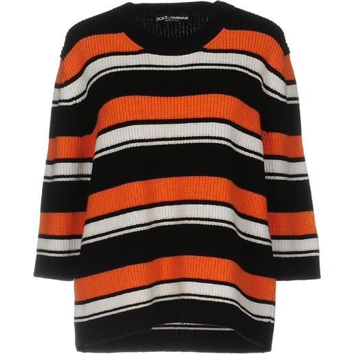DOLCE&GABBANA - maglia in cachemire - arancione