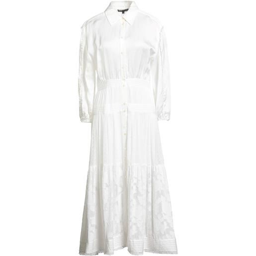 MAJE - vestito chemisier - bianco