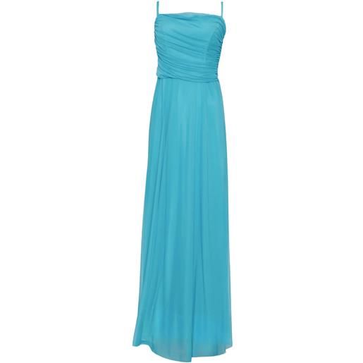 Rinascimento abito donna tulle, turchese