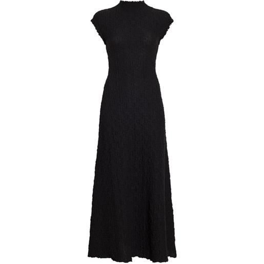 Proenza Schouler White Label abito midi cleo jacquard - nero