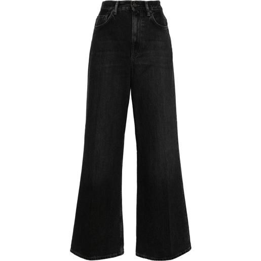 Acne Studios jeans a gamba ampia - grigio