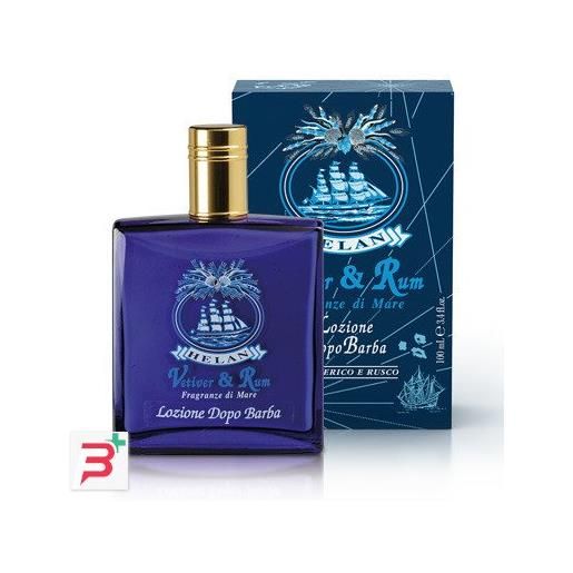 HELAN COSMESI SRL vetiver & rum lozione dopobarba 100 ml